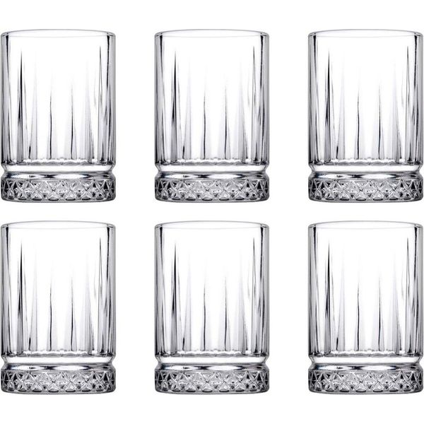 Pasabahce Set Di 6 Elysia 520242 Bicchiere Da Espresso Mini Bicchiere Da Acqua 60 Ml Bicchiere Da Cocktail-image