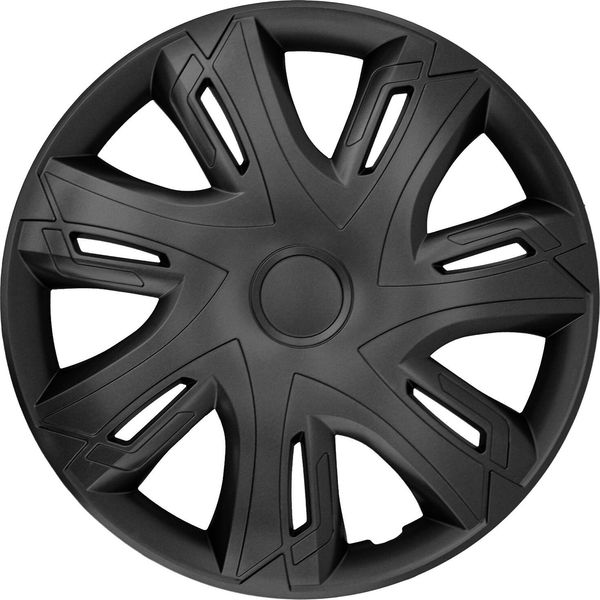 Nrm Copricerchi N-Power, Nero Opaco 16" Pollici. (4 X Copricerchi Universali / Copricerchi)"-image