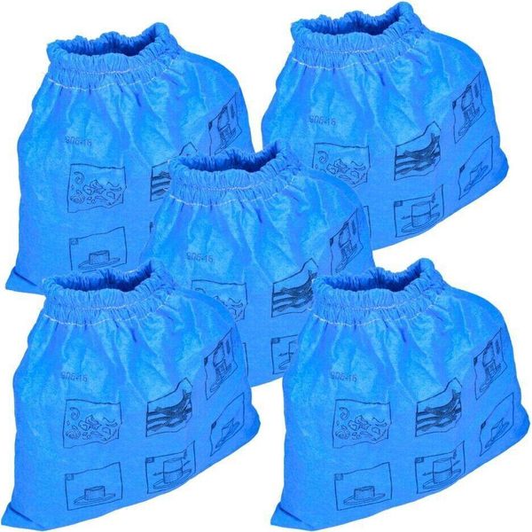 5X Filtro Tessile Sillar Di Ricambio Per Parkside Pnts 1300 C3 A1 B2 1250/9 1250 Sacchetto Di Tessuto Blu Parkside Pnts Filtro Motore Aspirapolvere A Secco Bagnato/Aspiratore A Caldaia Filtro In Tessuto Lavabile-image