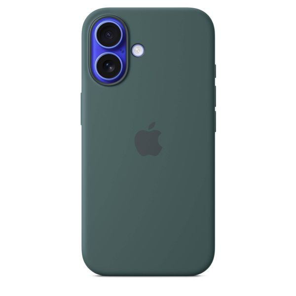 Etui Apple Myy83Zm/A Iphone 16 6.1 Magsafe Zielony/Lake Green Silicone Case-image