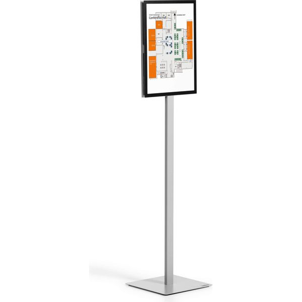Durable Espositore Da Pavimento Info Stand Basic A3, Grigio, 501357-image