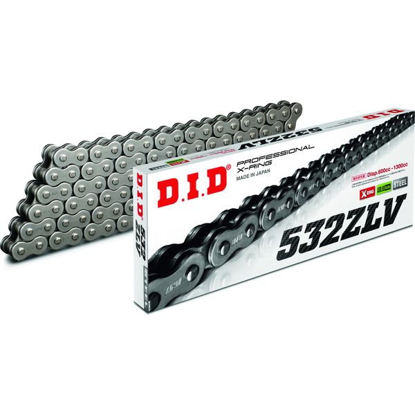 Catena Did X-Ring Zlv Aperta 110 Maglie 532 Grigia Chiusura Rivetto-image