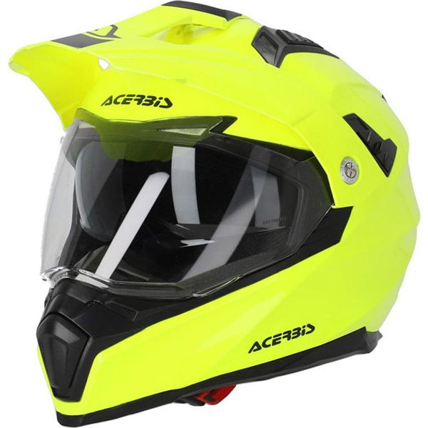 Casco Da Motocross Acerbis Flip FS-606 2023, Giallo, 2XL (63/64)-image