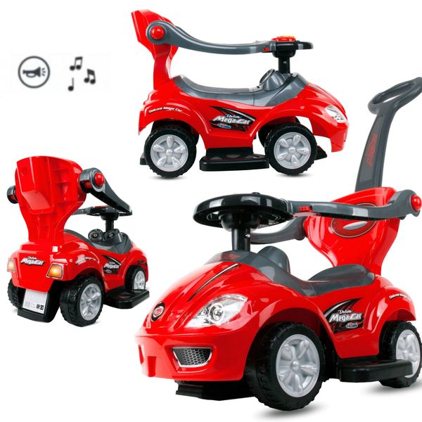 Coil Veicoli Per Bambini, Auto Giocattolo, Girello Per Bambini, Girello Per Bambini, Girello Per Bambini, Da 12 Mesi, Rosso-image