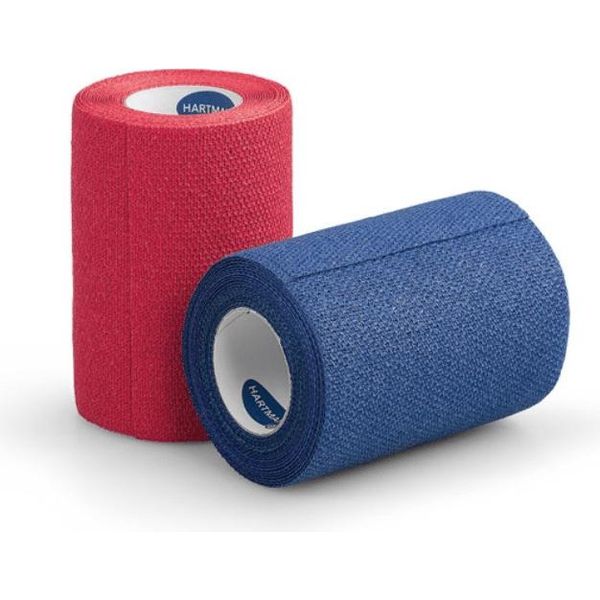 Hartmann Idealast®-Haft Colore, Benda Ideale Permanentemente Elastica 8 Cm X 4 M - 10 Pezzi | Confezione (10 Pezzi)-image
