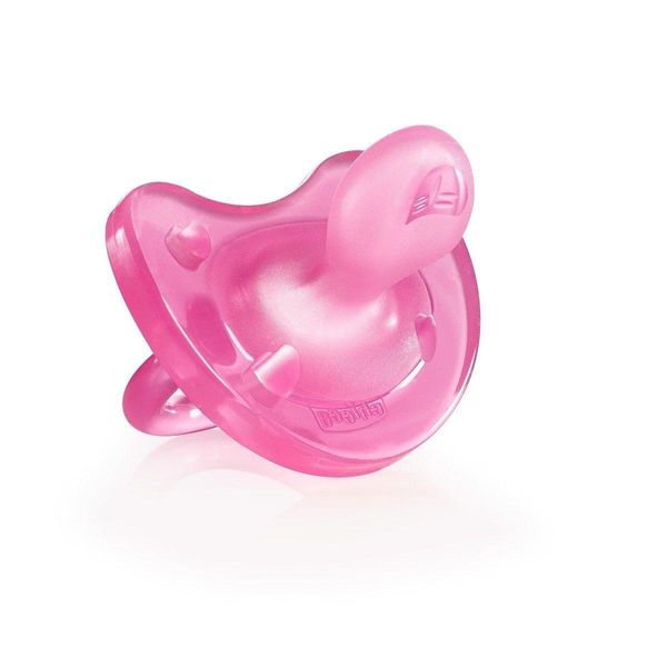 Chicco Physioforma Soft Succhietto In Silicone 16-36M, Rosa, 1 Pezzo-image