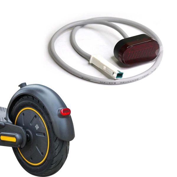 Ninebot G30 Max Fanale Posteriore A Led-image