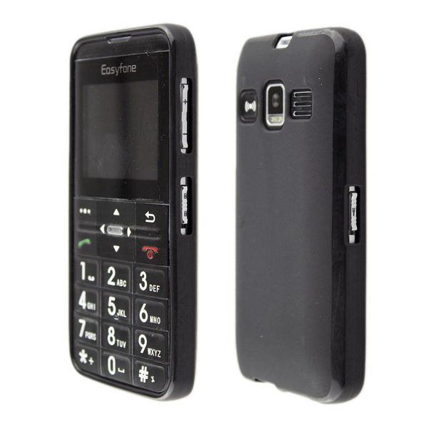 Cover In Tpu Per Easyfone Prime-A7 Nero-image