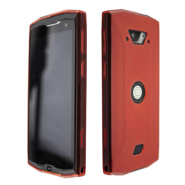 Caseroxx Custodia Protettiva In Tpu Compatibile Con Crosscall Core-M4 / M4 Go, Custodia In Gomma Per Cellulare Rossa-image