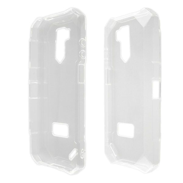 Caseroxx Custodia Protettiva In Tpu Compatibile Con Ulefone Armor X, Custodia Per Cellulare In Gomma Trasparente-image