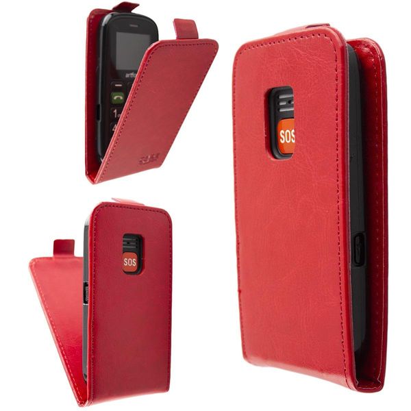 Caseroxx Custodia Per Cellulare Flip Cover Compatibile Con Artfone CS181, Custodia Smartphone Flip Cover-image