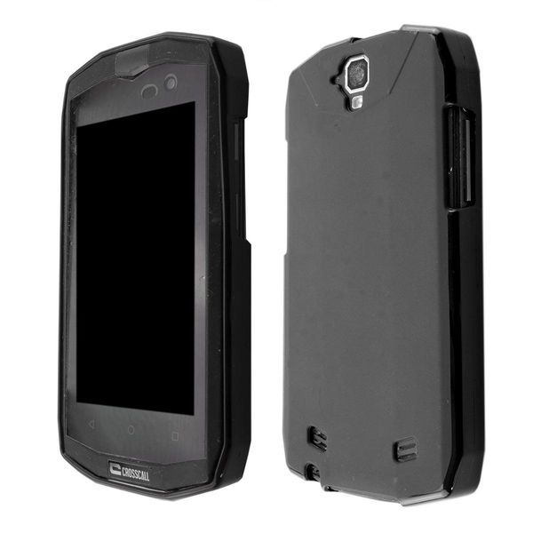 Caseroxx Cover Protettiva In Tpu Compatibile Con Crosscall Trekker-M1 Core, Custodia In Gomma Per Cellulare Nera-image