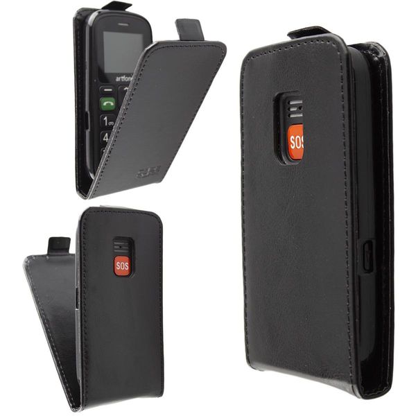 Caseroxx Custodia Per Cellulare Flip Cover Compatibile Con Artfone CS181, Custodia Smartphone Flip Cover-image