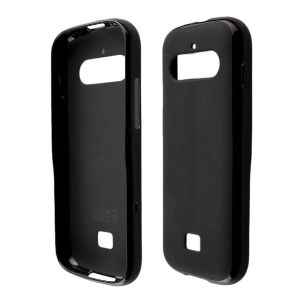Caseroxx Custodia Protettiva In Tpu Compatibile Con Doro 730X / 780X, Custodia In Gomma Per Cellulare Nera-image