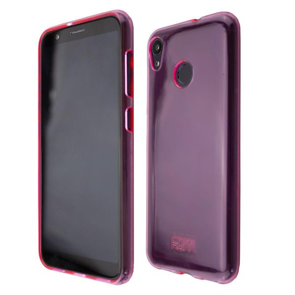 Caseroxx Cover Protettiva In Tpu Compatibile Con Gigaset GS185, Custodia In Gomma Per Cellulare Rosa-image