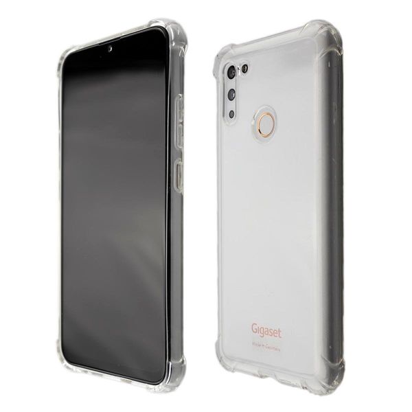 Custodia In Tpu Per Gigaset GS4, Trasparente Con Pellicola-image