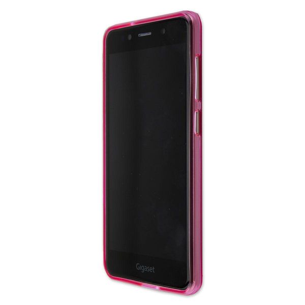 Caseroxx Cover Protettiva In Tpu Compatibile Con Gigaset GS180, Custodia In Gomma Per Cellulare Rosa-image