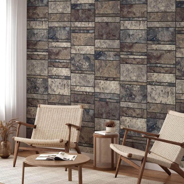 Vlies Tapete - Nuvole Di Pietra 50X1000 Cm Muster F-A-0210-J-C-image