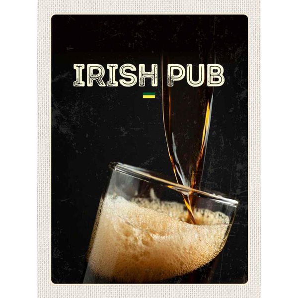 Vianmo Insegna In Legno 40X30 Cm Irland Alkohol Bier Feiern-image