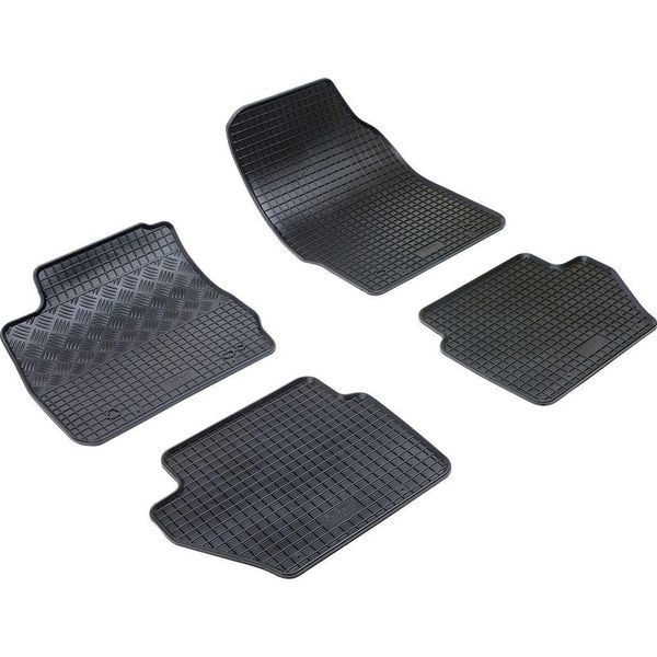 Tappetini In Gomma Per Auto Rigum Ford Fiesta 2008-2017-image