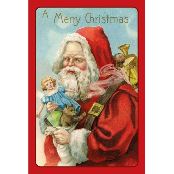 Vianmo Insegna In Legno 18X12 Cm Weihnachtsmanne Santa Fest-image