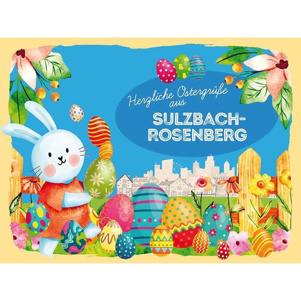 Vianmo Insegna In Legno 30X40 Cm Ostern OstergrüßE SULZBACH-ROSENBERG-image