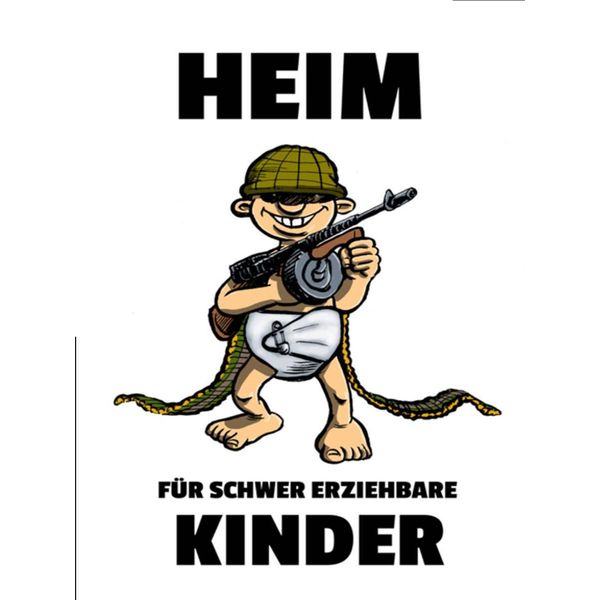Vianmo Insegna In Legno 40X30 Cm Heim FüR Schwer Erziehbare Kinder-image