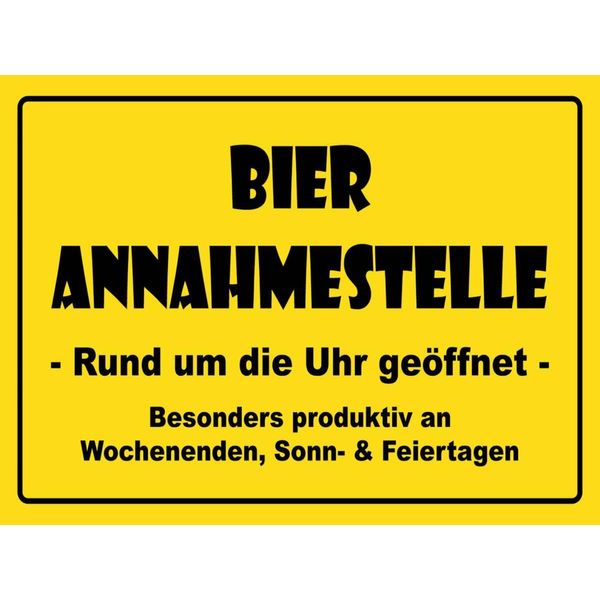 Vianmo Insegna In Legno 30X40 Cm Alkohol Bier Annahmestelle GeöFfnet-image