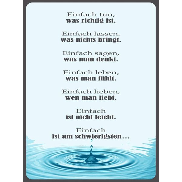 Vianmo Insegna In Legno 40X30 Cm Einfach Ist Am Schwierigsten-image
