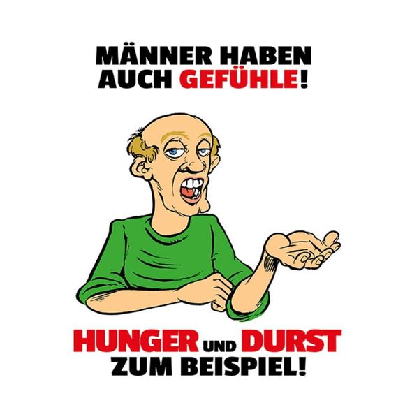 Vianmo Insegna In Legno 40X30 Cm MäNner Haben Auch GefüHle-image