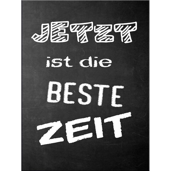 Vianmo Insegna In Legno 40X30 Cm Jetzt Ist Die Beste Zeit-image