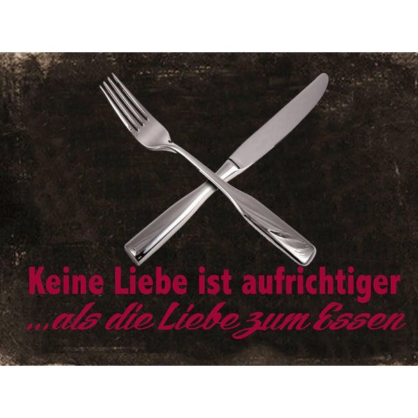 Vianmo Insegna In Legno 30X40 Cm Keine Liebe Aufrichtiger Als-image
