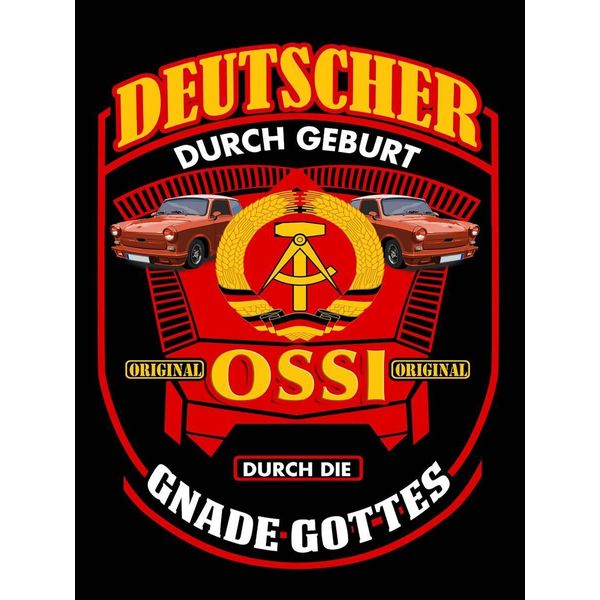 Vianmo Insegna In Legno 40X30 Cm Deutscher Durch Geburt Ossi-image