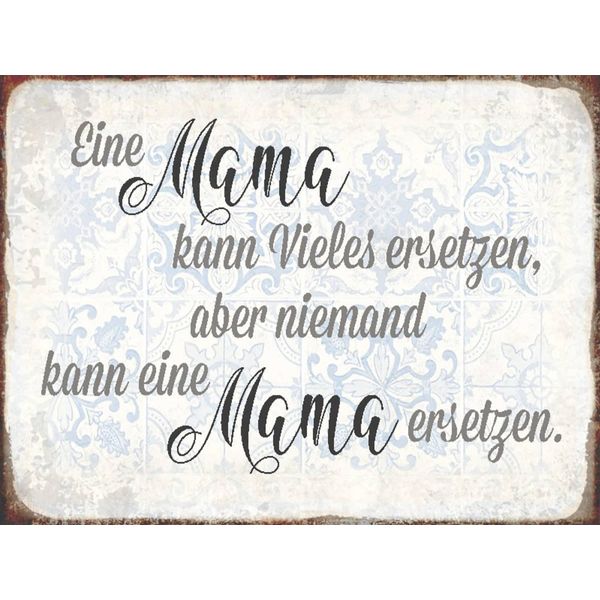 Vianmo Insegna In Legno 30X40 Cm Mama Kann Vieles Ersetzen Aber-image