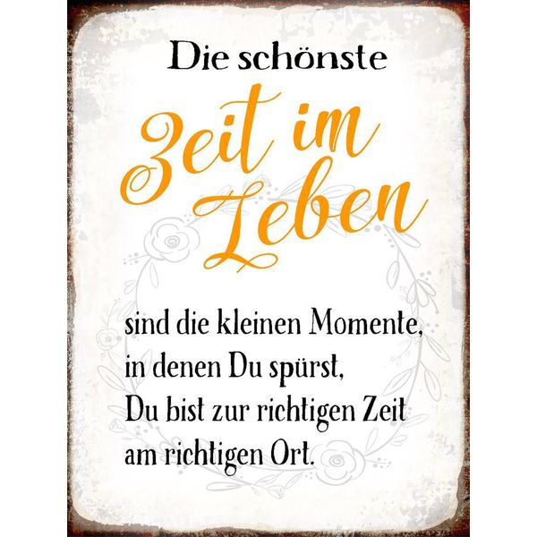 Vianmo Insegna In Legno 40X30 Cm Die SchöNste Zeit Im Leben Sind-image