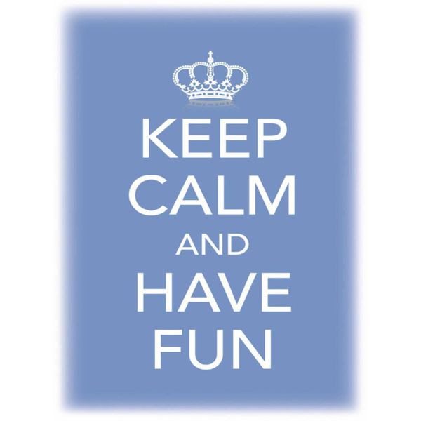 Vianmo Insegna In Legno 40X30 Cm Keep Calm And Have Fun Krone-image