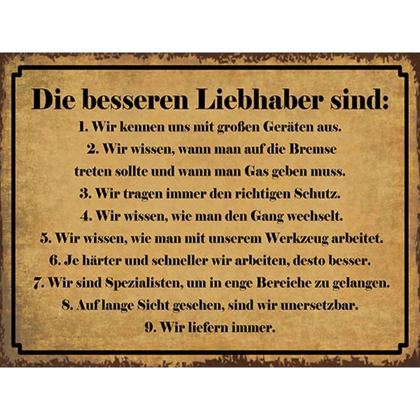Vianmo Insegna In Legno 30X40 Cm Die Besseren Liebhaber Sind-image