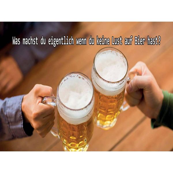 Vianmo Insegna In Legno 30X40 Cm Bier Wenn Du Keine Lust Hast-image