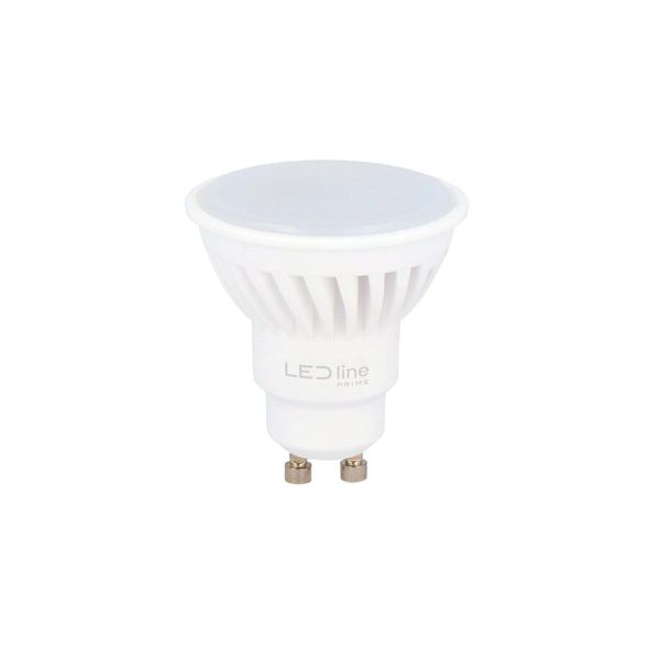 Led-Line Premium Led GU10 10W = 100W Riflettore 1250Lm 120° Ceramica 170-250V Bianco Neutro 4000K Dimmabile-image