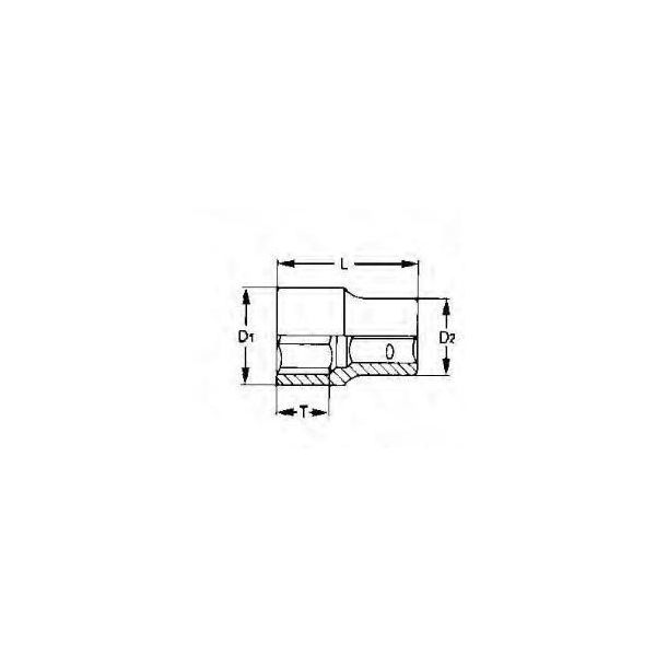Tengtools 36200400 Presa 3/4" Esagonale 24Mm M3405246-C"-image