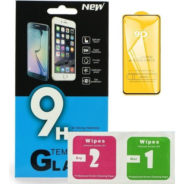 9D Phoenix Vetro Protettivo Per Vivo Y75/Y55/Y55 5G/Y33S/Iqoo U5 - Nero KP16501-image