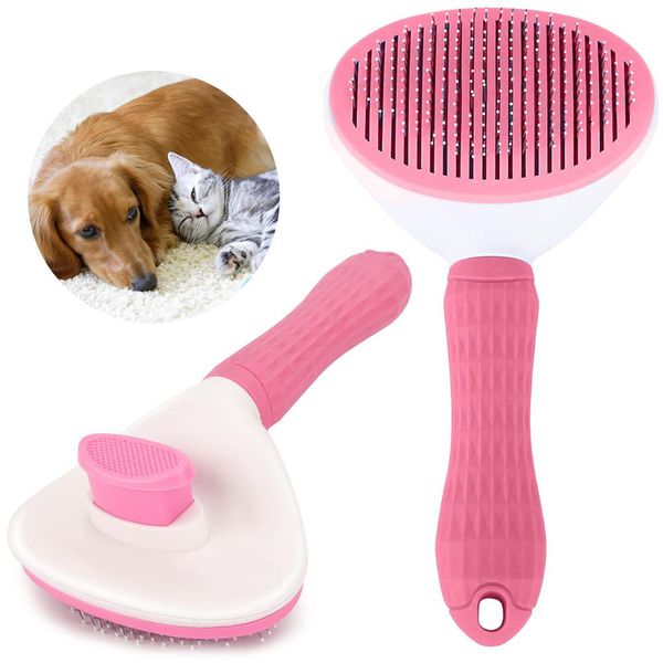 Spazzola Autopulente Per Animali Domestici Massaggio Universale Per La Cura Del Pelo Del Cane E Del Gatto-image