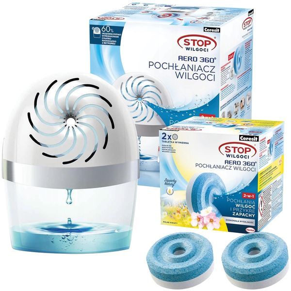 Ceresit Deumidificatore Aero 360 Starter Set Fiori Di Campo 2X450G Tabs-image