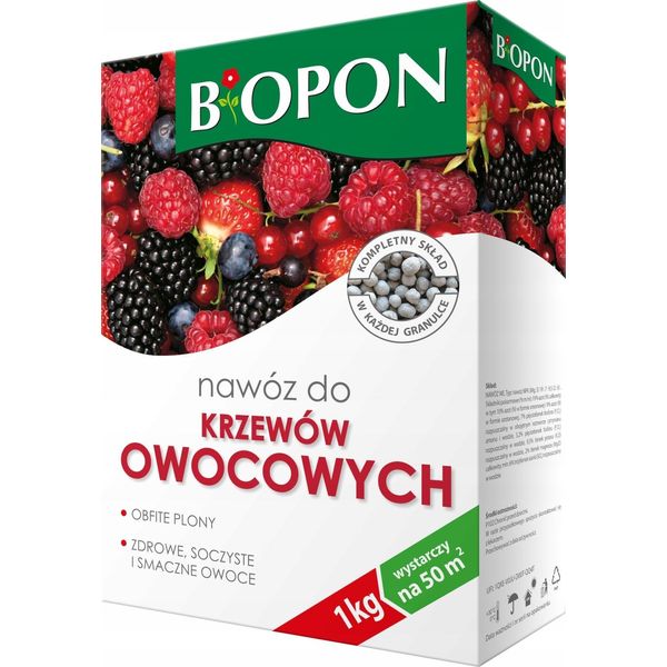 Biopon Concime Per Arbusti Da Frutto 1KG-image