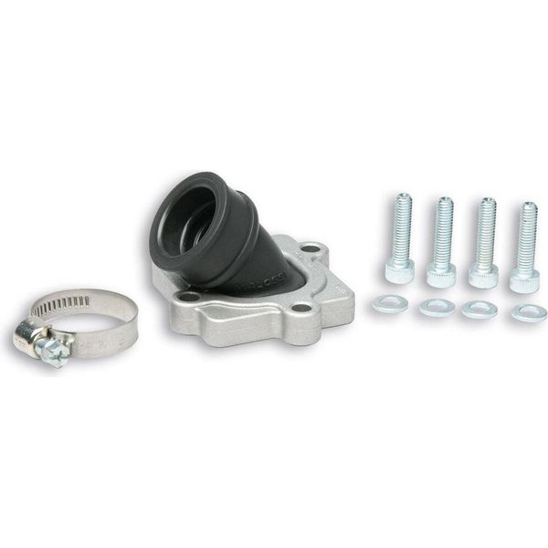 Collettore Inclinato Malossi X360 Racing D. 22/24,5 Lunghezza 33-image