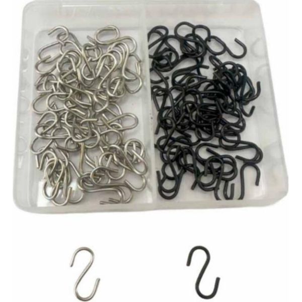 Inf Ganci A S In Acciaio Inox (100 Pz.)-image