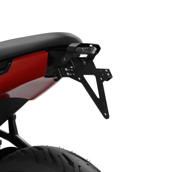 Zieger Classic Porta Targa Completo Compatibile Con Triumph Trident 660-image