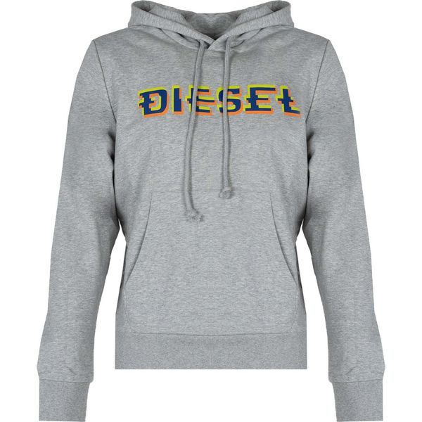 Felpa Diesel "Ginn Hood"" - A06510-0HAYT - Grigio Melanż- Taglia: Xxl(Eu)"-image