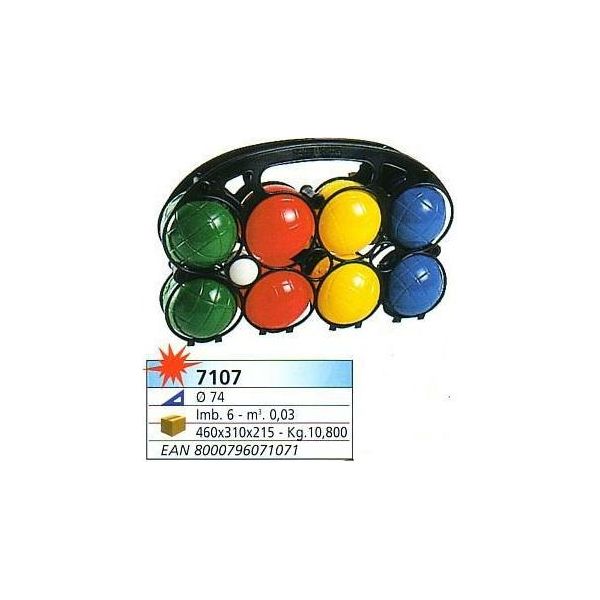 Androni Androni Jeu De Boules Set In Plastica 8 Palline-image