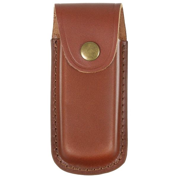 Custodia Per Coltelli, In Pelle, Marrone, Lunghezza Manico Fino A 13 Cm-image